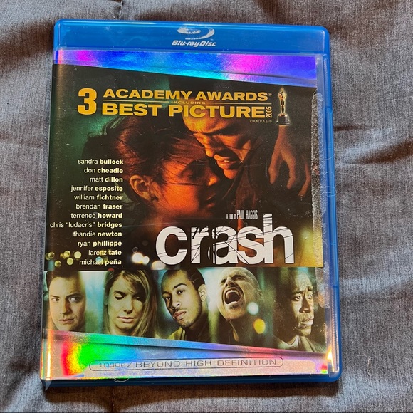 Crash on Blu-ray Drama Don Cheadle Sandra Bullock Los Angeles Lions Gate Films - Picture 1 of 4